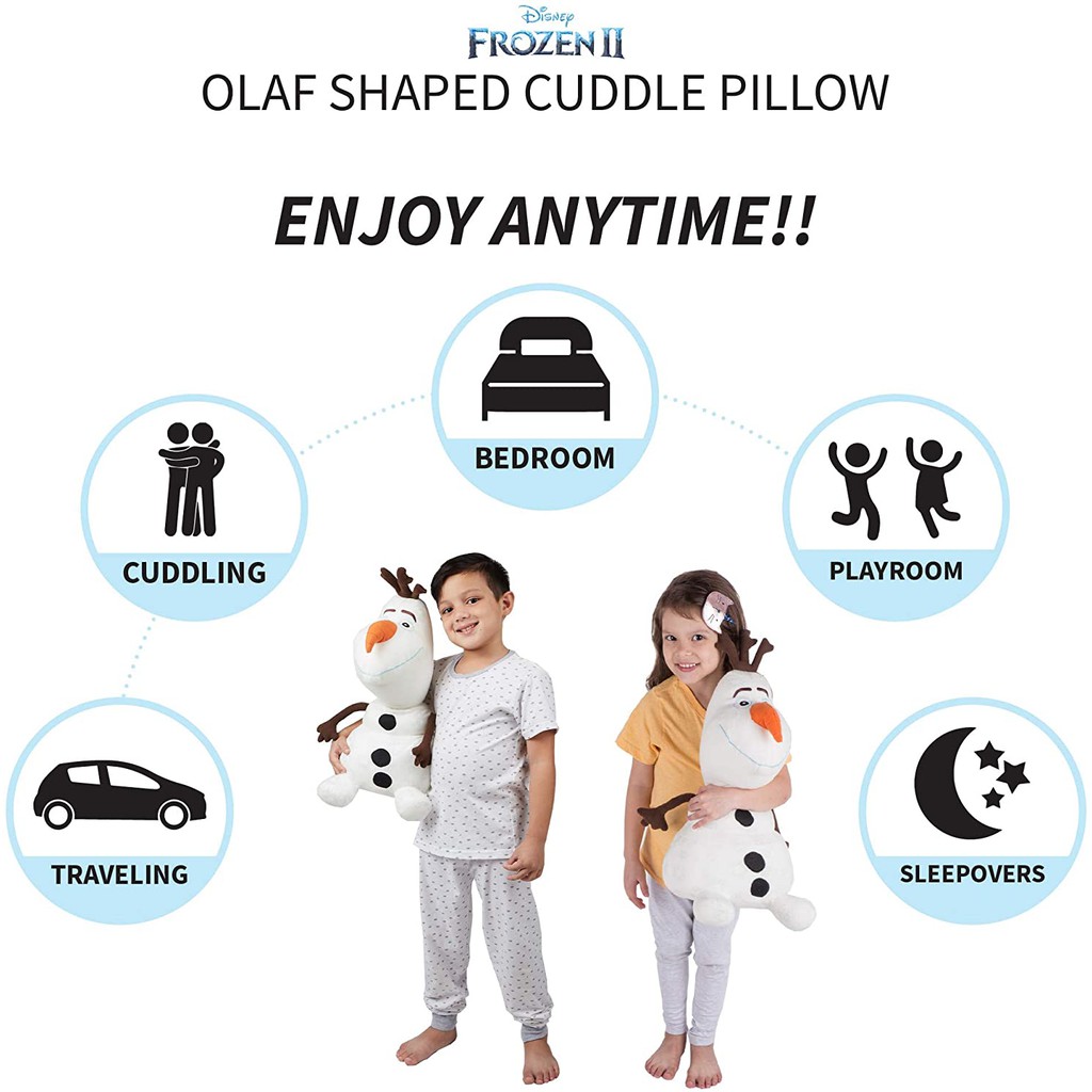 Thú Nhồi Bông Hình Người Tuyết Trong Phim Hoạt Hình Frozen Cao 50cm 30cm