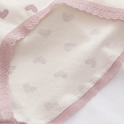 Quần Lót Cotton Màu Nhẹ Nhàng - Quần Lót Nữ Cạp Vừa, Mềm Mịn AMYBRA L110