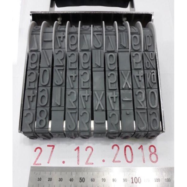 Dấu đóng Date cực lớn Shiny NB10 cao 18mm, Dater Stamp