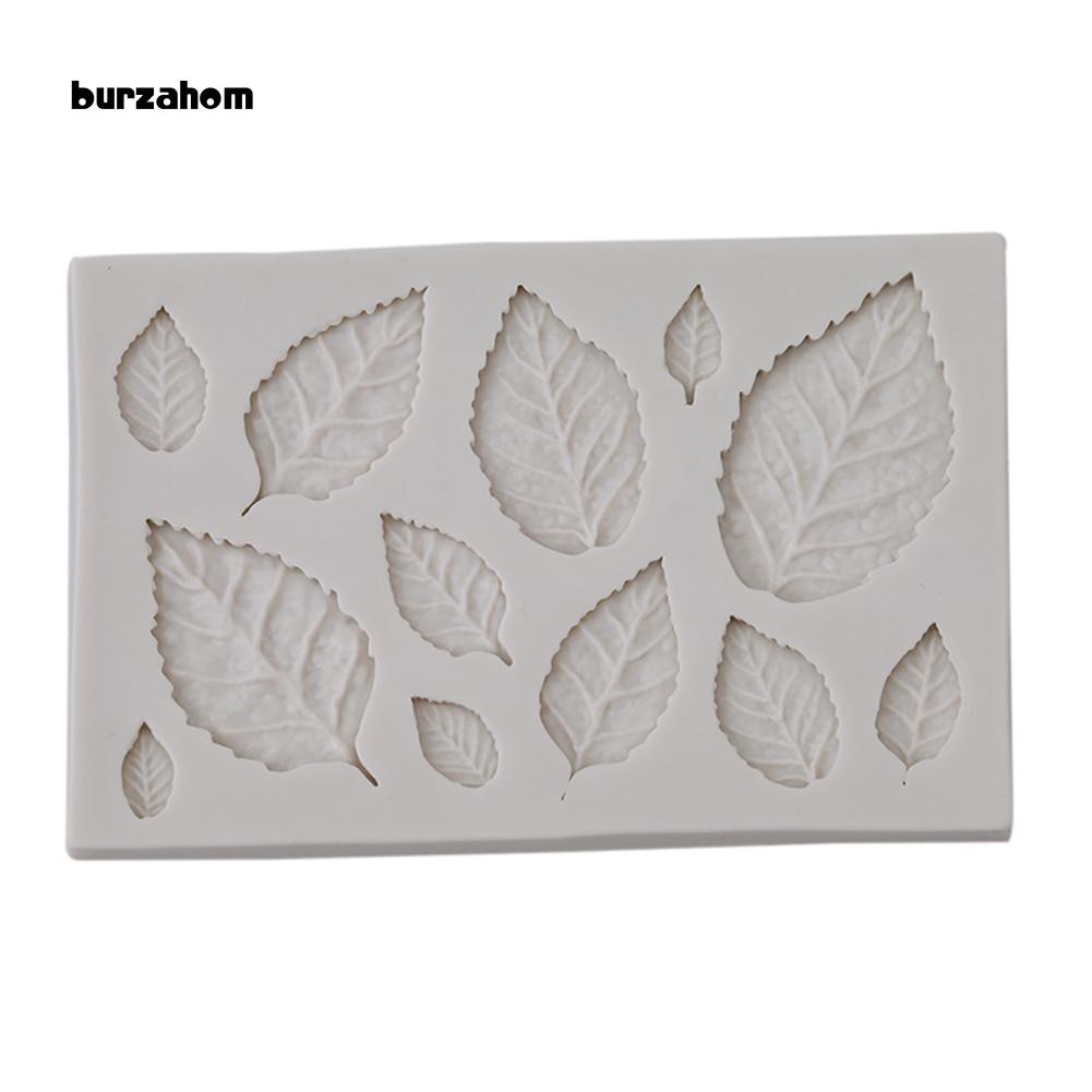 Khuôn silicone làm bánh hình chiếc lá dễ thương độc đáo