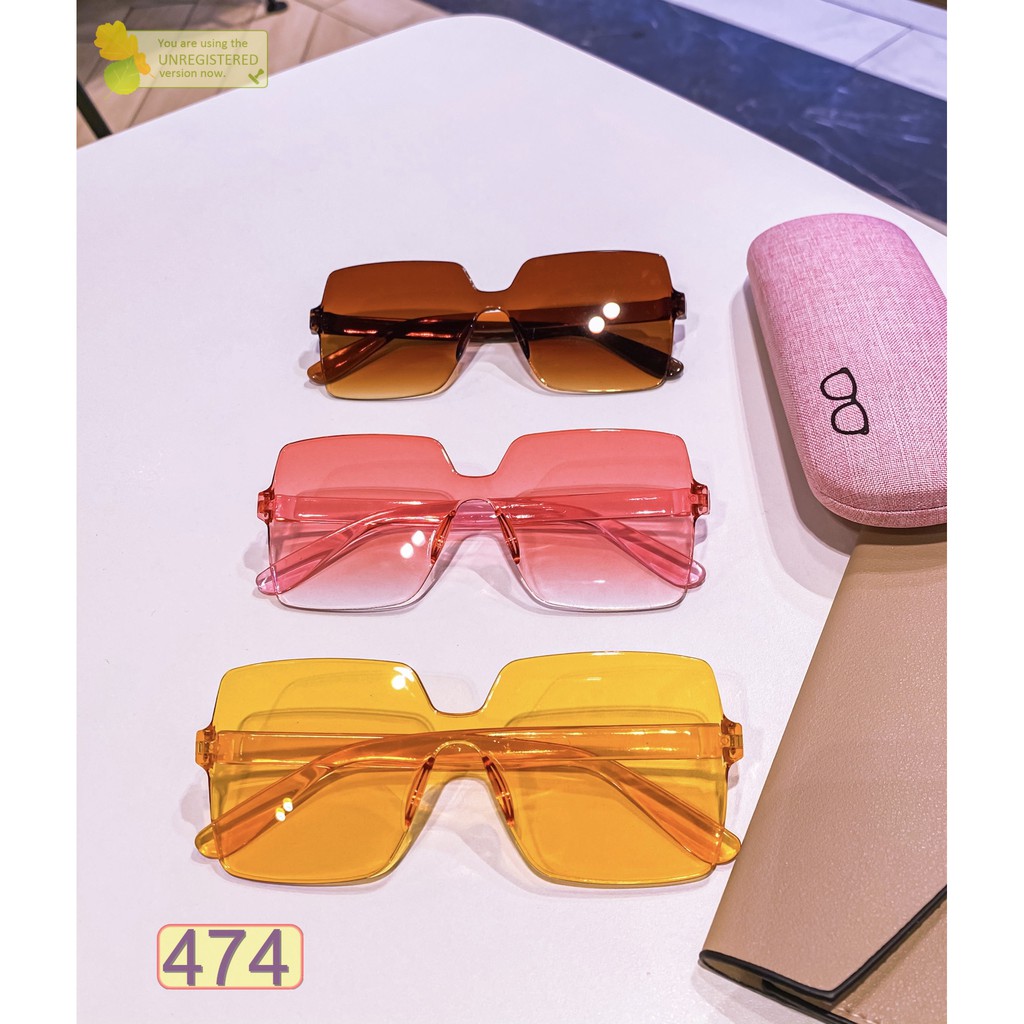 [Mã FARSSTGRE giảm 5K đơn bất kỳ] MẮT KÍNH THỜI TRANG FORM VUÔNG 8915 474 HOT TREND SIÊU ĐẸP | BigBuy360 - bigbuy360.vn