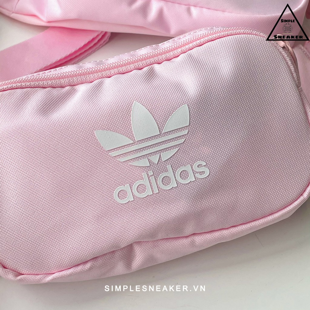 Túi Đeo Chéo Adidas 🔴FREESHIP🔴Giảm 20k Khi Nhập Mã [TUICHEONU] Adidas ESSENTIAL CROSSBODY FL9658 Clear Pink Chính Hãng