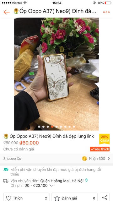 Combo: 10 ốp Đính đá (sỉ 40)