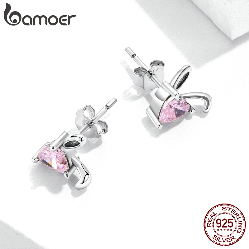 Đôi bông tai BAMOER SCE1365 chất liệu bạc 925 thời trang