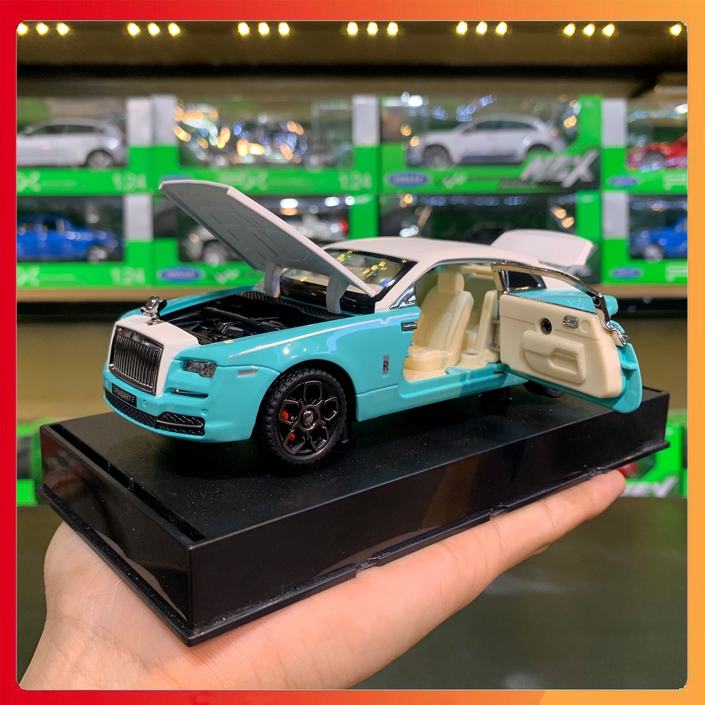 Mô hình xe Rolls Royce Wraith tỉ lệ 1:32 Double Horses