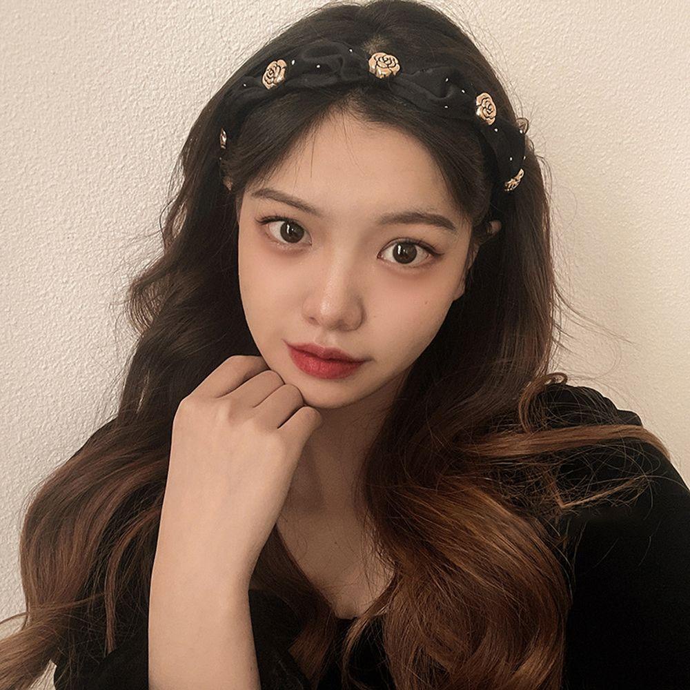 Băng Đô Đính Hạt Chống Trượt Thời Trang Dành Cho Nữ