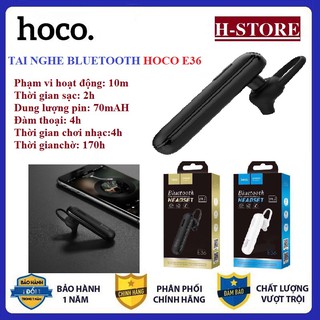 Tai Nghe Bluetooth HOCO E36 Gía Tốt - Hàng Chính Hãng - Bảo Hành: 12 Tháng