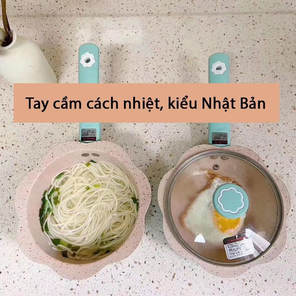 Bộ nồi chảo chống dính Nhật Bản Tetsu Plus 16cm