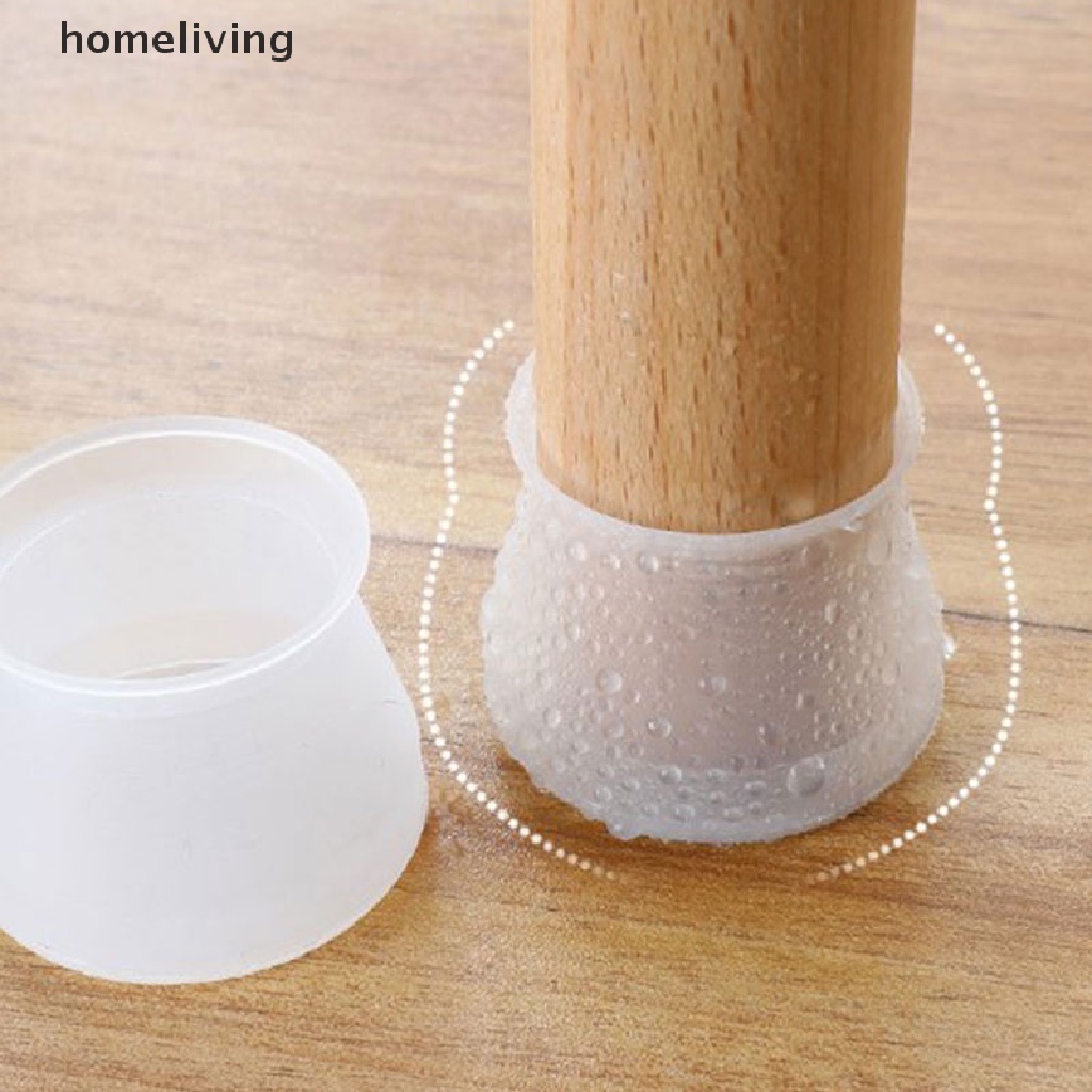 Miếng bọc chân bàn ghế bằng cao su silicone hình tròn tiện lợi chất lượng cao