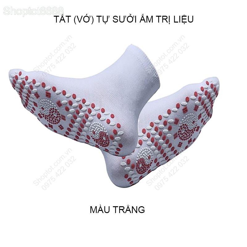 TẤT - VỚ TỰ SINH NHIỆT SƯỞI ẤM VÀ MASSAGE TRỊ LIỆU CHÂN TSN01 (Kho hàng Hà nội)