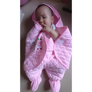 Khăn choàng ủ ấm, đi ra ngoài cho bé sơ sinh Vườn Hồng