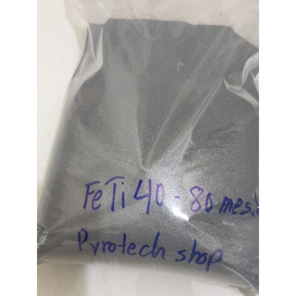 200 gram Bột FeTi , cỡ hạt: 100 mesh