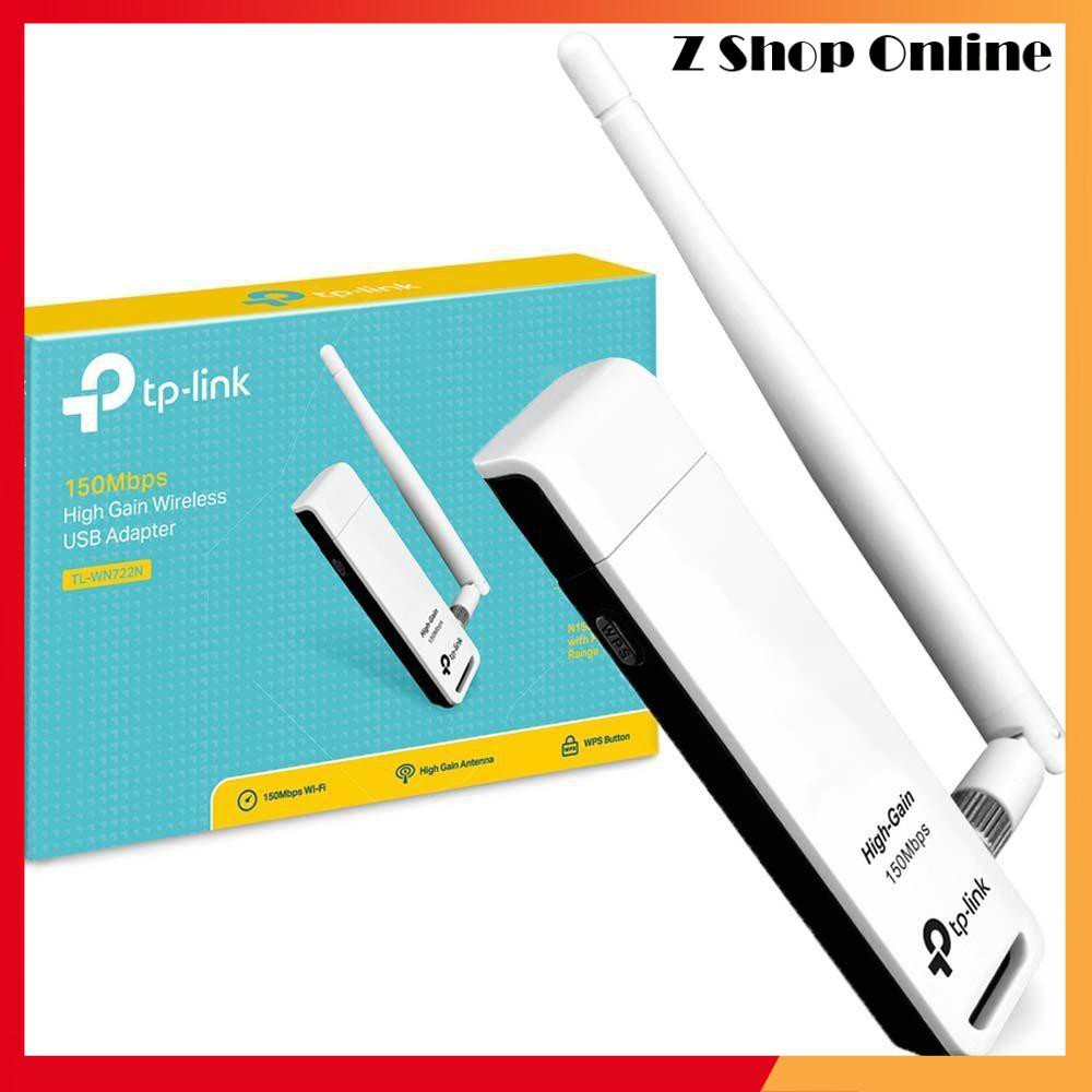 🎁 USB thu wifi có angten TP link 722N 150 BH 24th