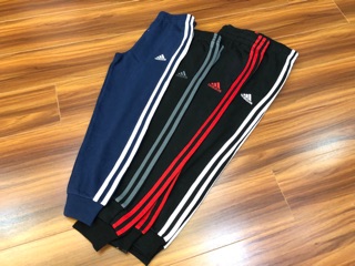 Quần jogger nỉ 3 sọc