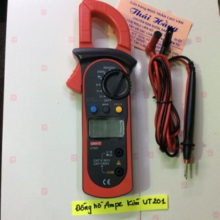 Đồng hồ ampe kìm kẹp dòng uni-t-201