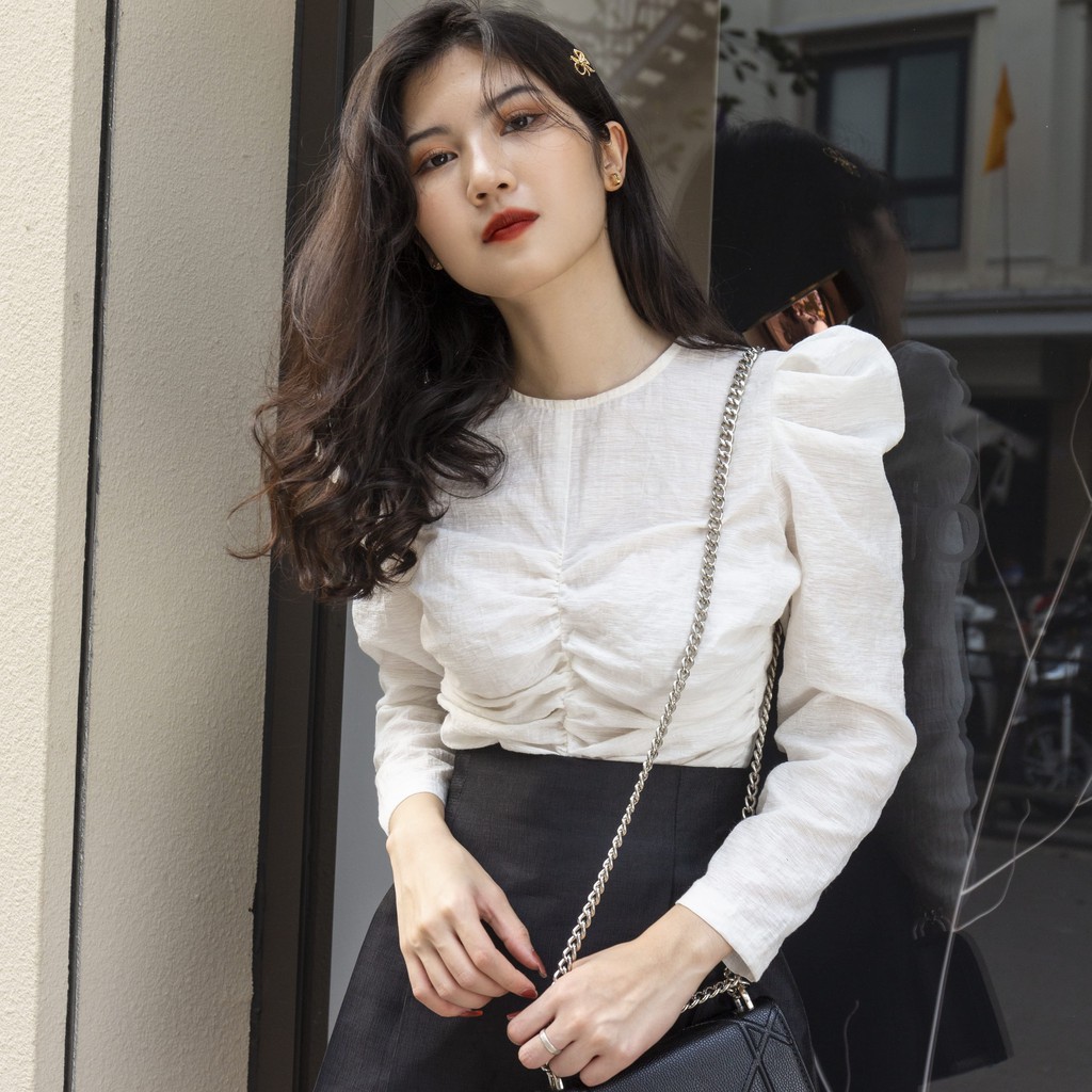 Áo Anne Top Trắng