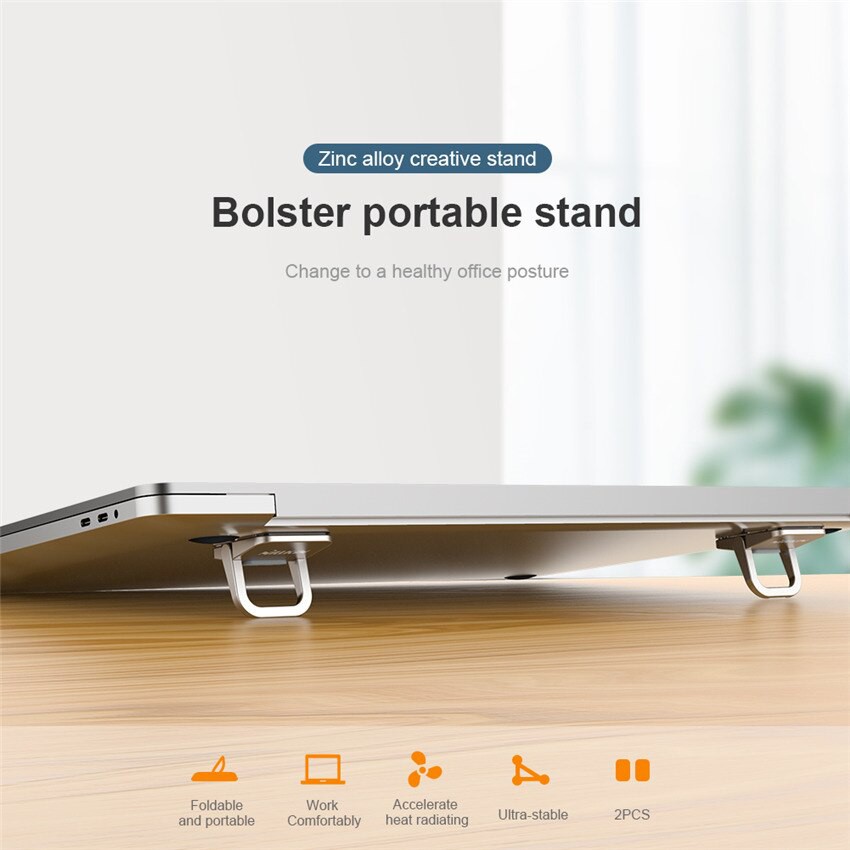 Giá Đỡ Laptop Nillkin Bolster Portable Stand Thoát Nhiệt Chống Nóng