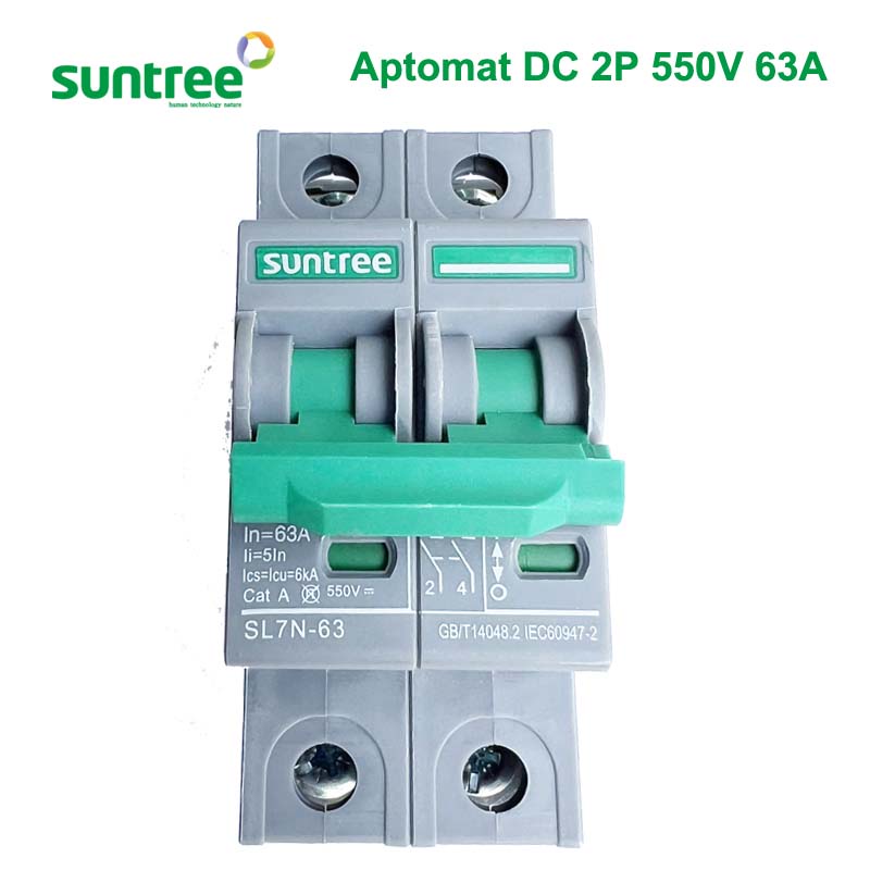 Aptomat Suntree DC 2P 550V 63A