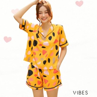 [O] VIBES Đồ bộ Pijama ngắn Array Set