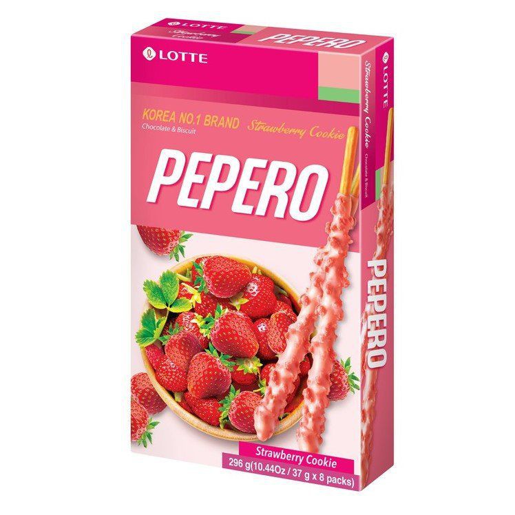 [6 Vị] Bánh Que Phủ Socola Lotte Pepero Hộp 47gr - Hàn Quốc