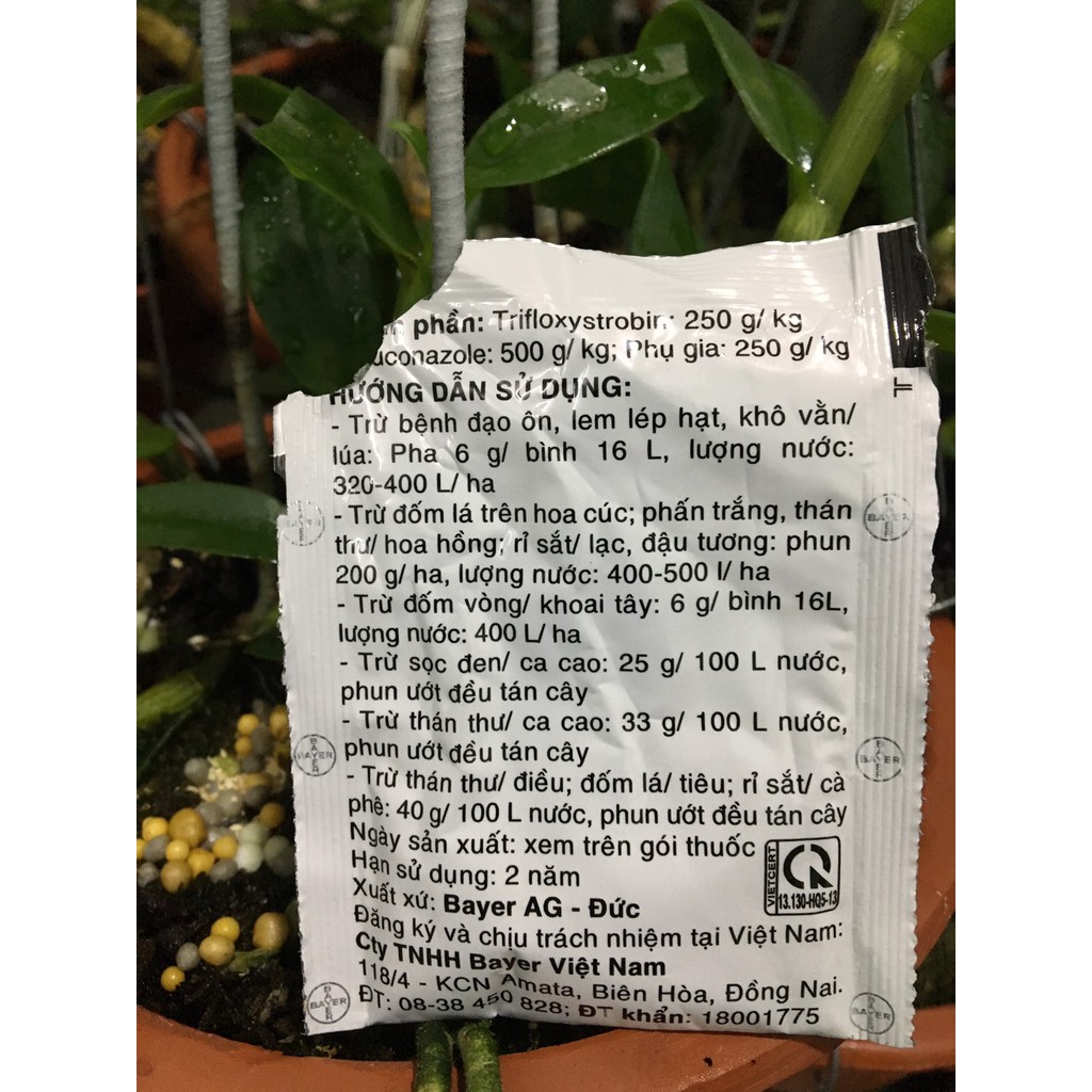 CHẾ PHẨM TRỪ BỆNH CHO CÂY NATIVO 750wg 6g