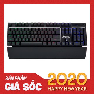Bàn Phím Cơ Royal Kludge RK936 Rainbow Blue Switch (Đen)