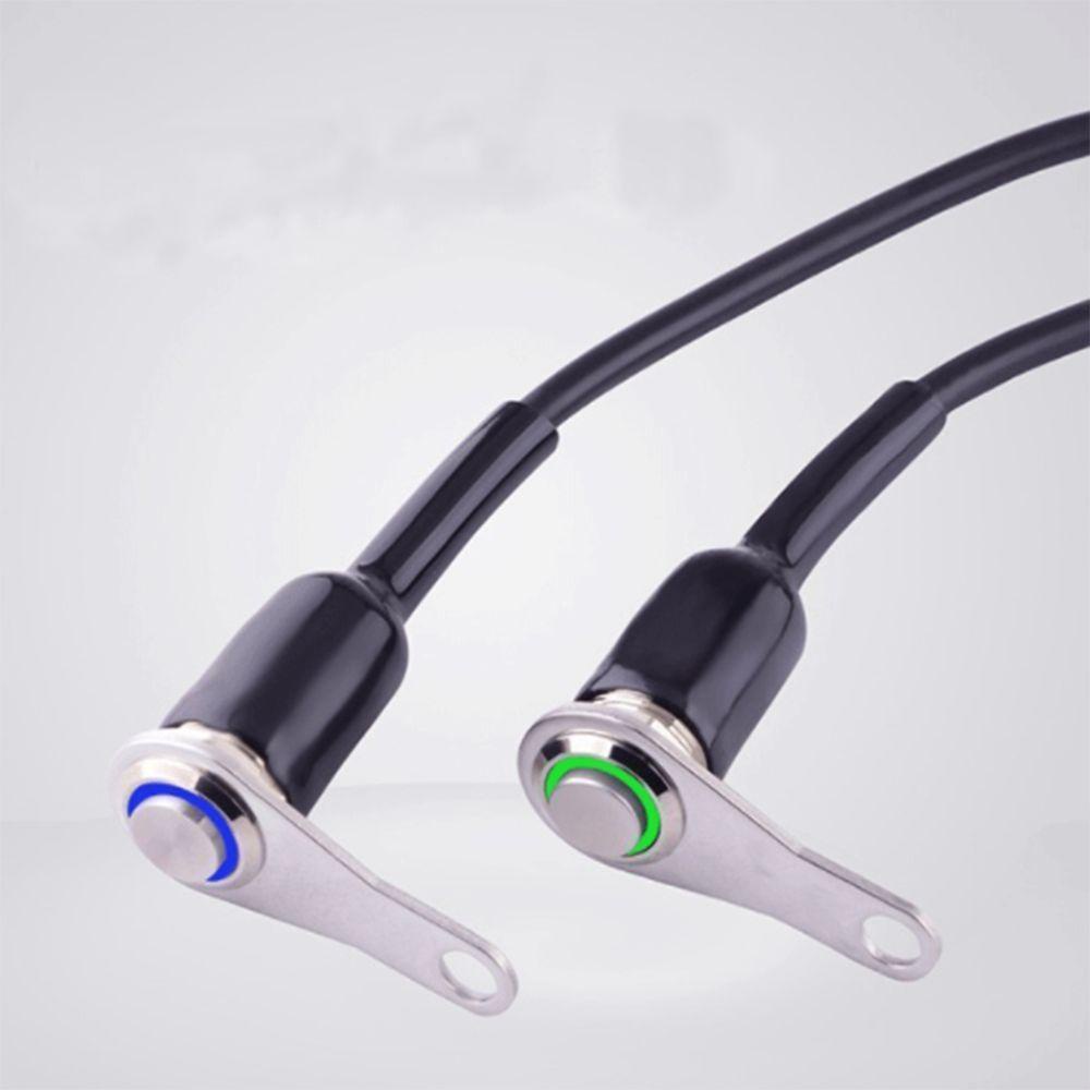 Công Tắc Bật / Tắt Đèn LED Bằng Hợp Kim Nhôm Tùy Chỉnh Tiện Dụng Cho Xe Mô Tô ATV