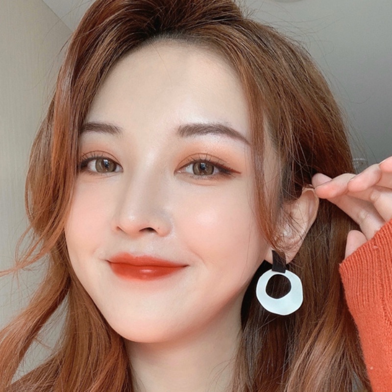 [Hàng mới về] Bộ 3 cây bút son tint bóng ZUK chất nhung lì màu cam đỏ nude không thấm nước không dính cốc