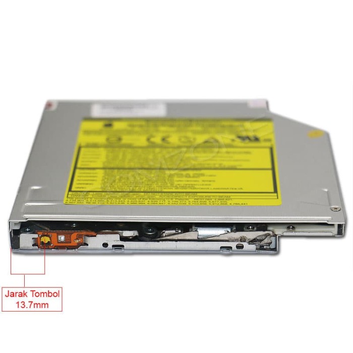 Đầu Dvd Rw 12mm Ide 85jca Uj-85J-C 678-0554a Dl ~ Nzc1404