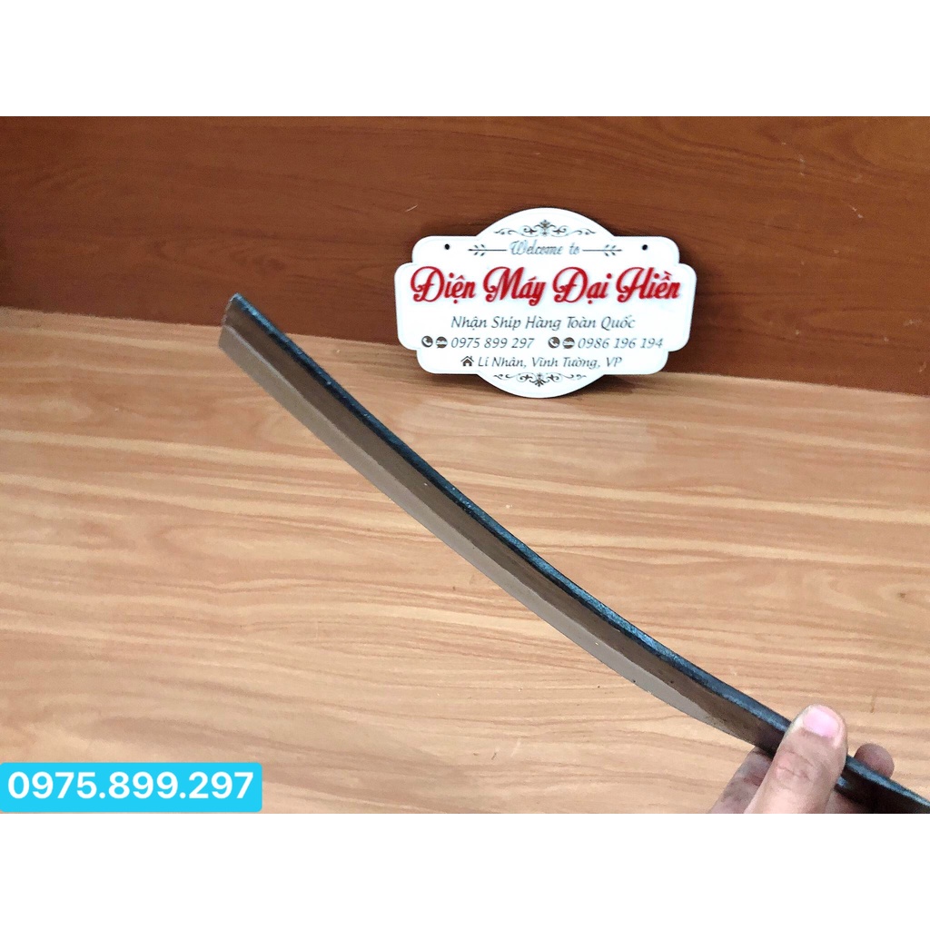 Lưỡi Dao Máy Thái Chuối Băm Cỏ Voi Dài 50cm - 60 - 65CM Trục 20mm . NHẬN ĐẶT HÀNG THEO YÊU CẦU