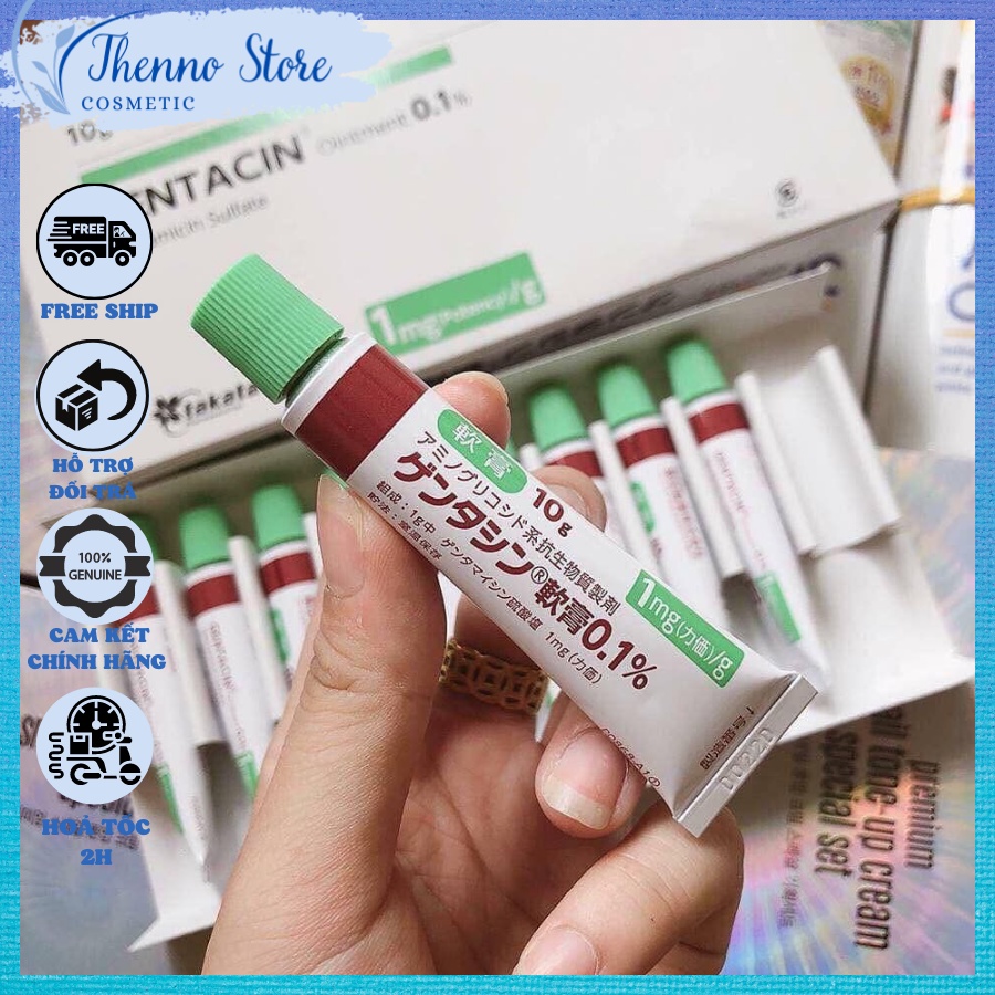 Kem Sẹo Gentacin Nhật Bản Tuýp 10g
