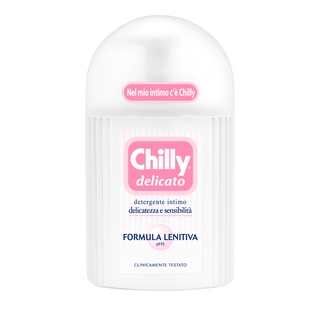 Dung dịch vệ sinh phụ nữ Chilly Delicato - Dưỡng mềm mại, sạch dịu êm