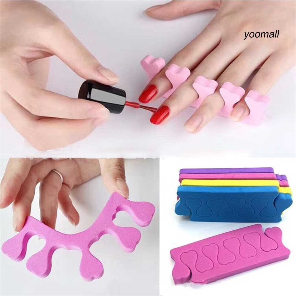 Set 100 Cặp Đệm Xốp Mềm Tách Ngón Chân Chống Trầy Xước Cho Người Lớn / ZJGJ