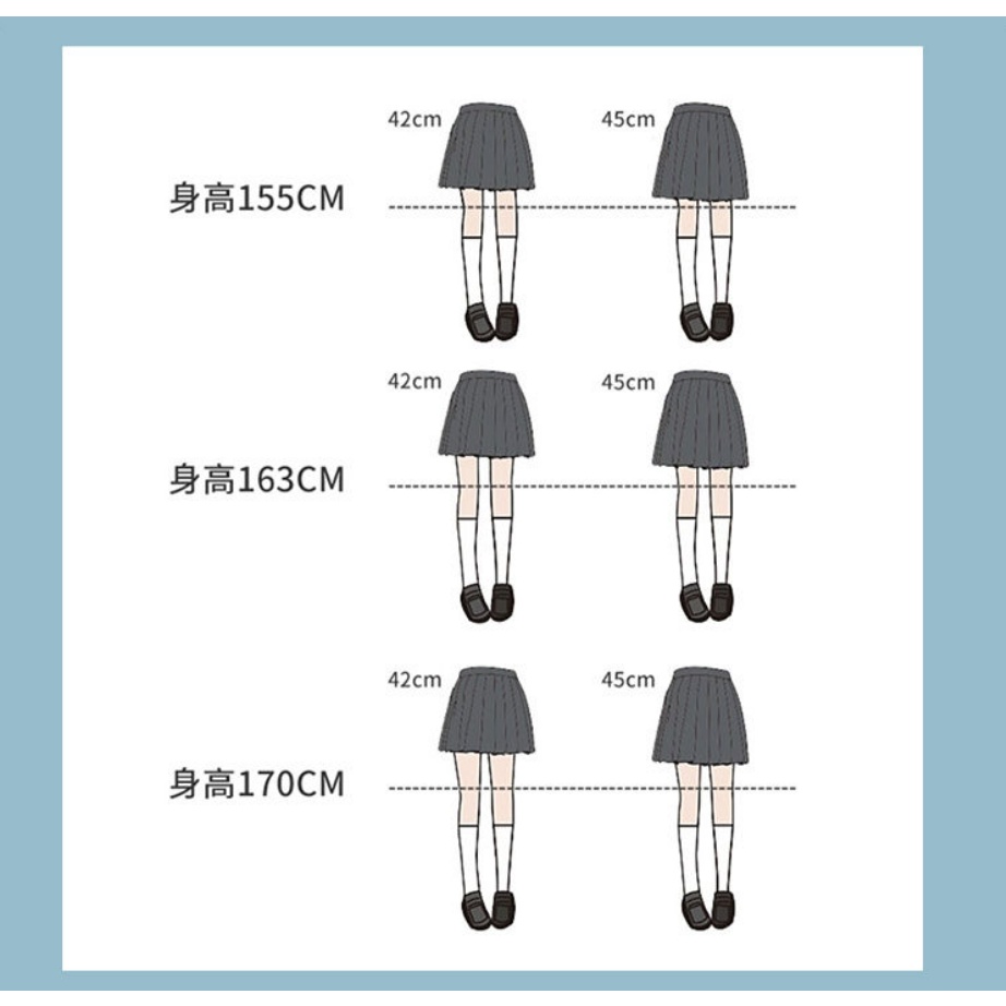 Chân váy đồng phục học sinh Nhật Bản Li Huaxiong JK