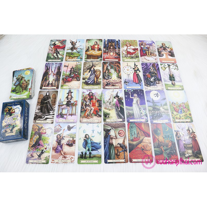 Bộ Bài Bói Everyday Witch Tarot Cao Cấp