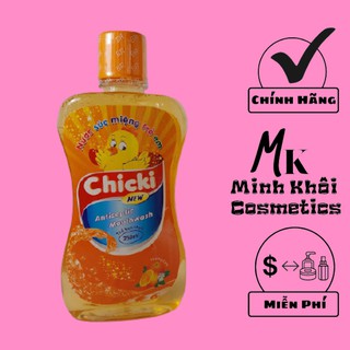 Nước Súc Miệng Chicky 250Ml - Bảo vệ Răng Miệng Cho Bé