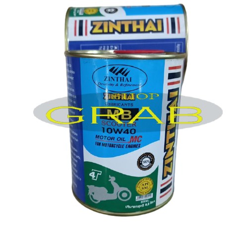 Dầu, nhớt xe máy  ZINTHAI 10W40 Xanh - DÀNH RIÊNG CHO XE GA - Dung tích 800ml - G2961