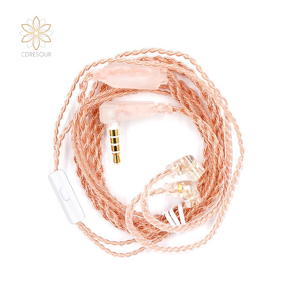 Dây Cáp Tai Nghe Kz 0.75mm Mạ Vàng B / C