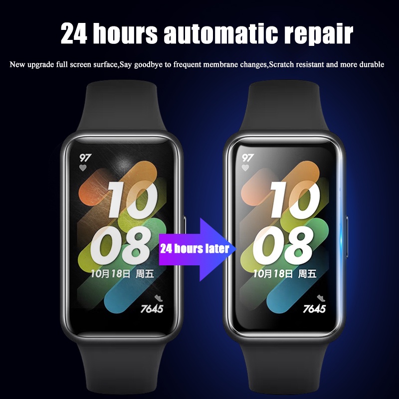 Phim Hydrogel Mềm Dán Bảo Vệ Màn Hình Đồng Hồ Thông Minh huawei band 8 7 huawei band 7 6 pro honor band 6 Kính