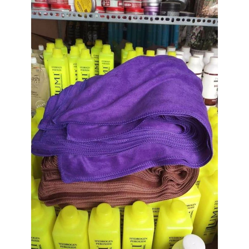 Khăn gội đầu siêu thấm hút cho spa và salon tóc