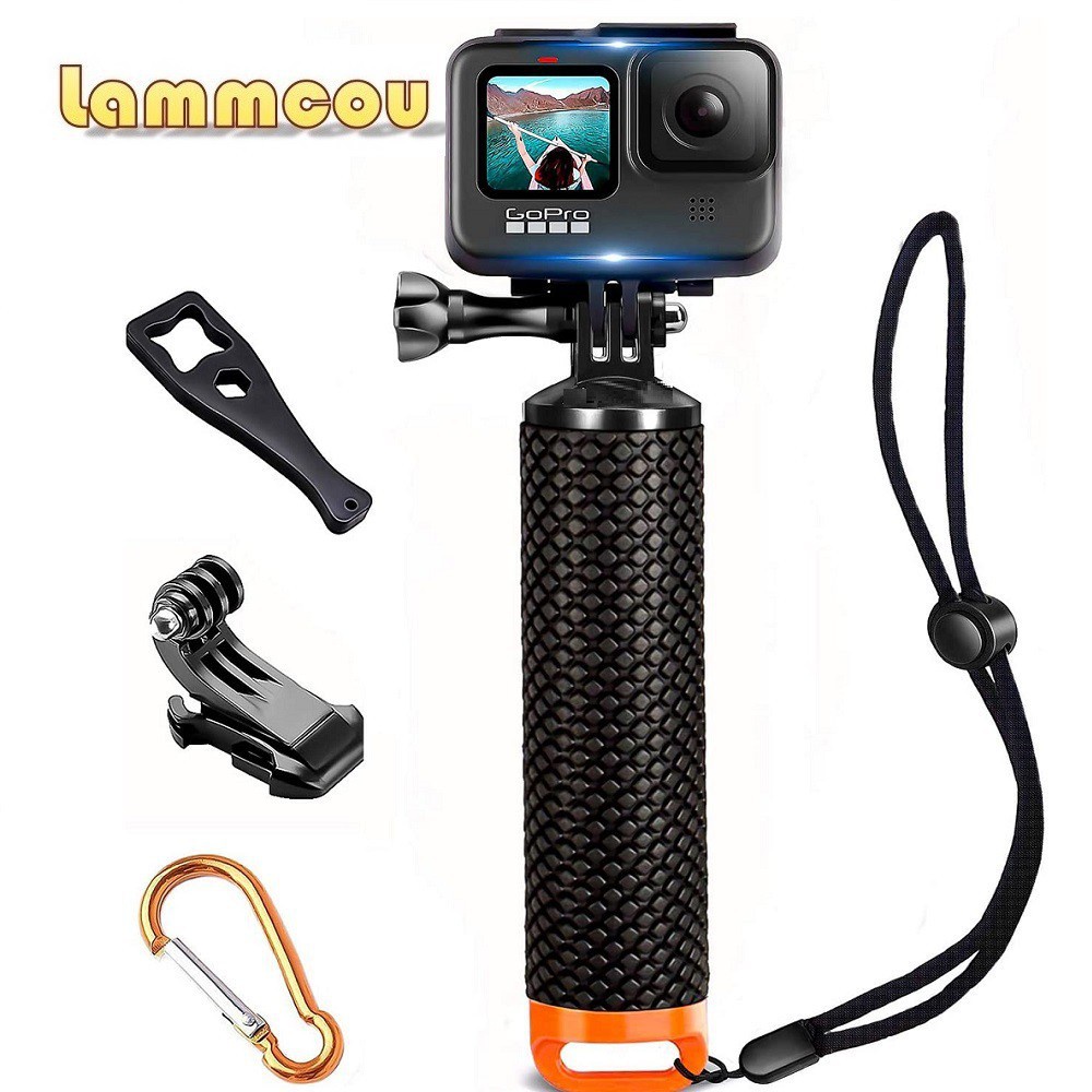 Tay cầm nổi camera Lammcou chống thấm nước tương thích với Camera GoPro Hero 9 8 7 6 5 4 3 3+ 2 1 | BigBuy360 - bigbuy360.vn