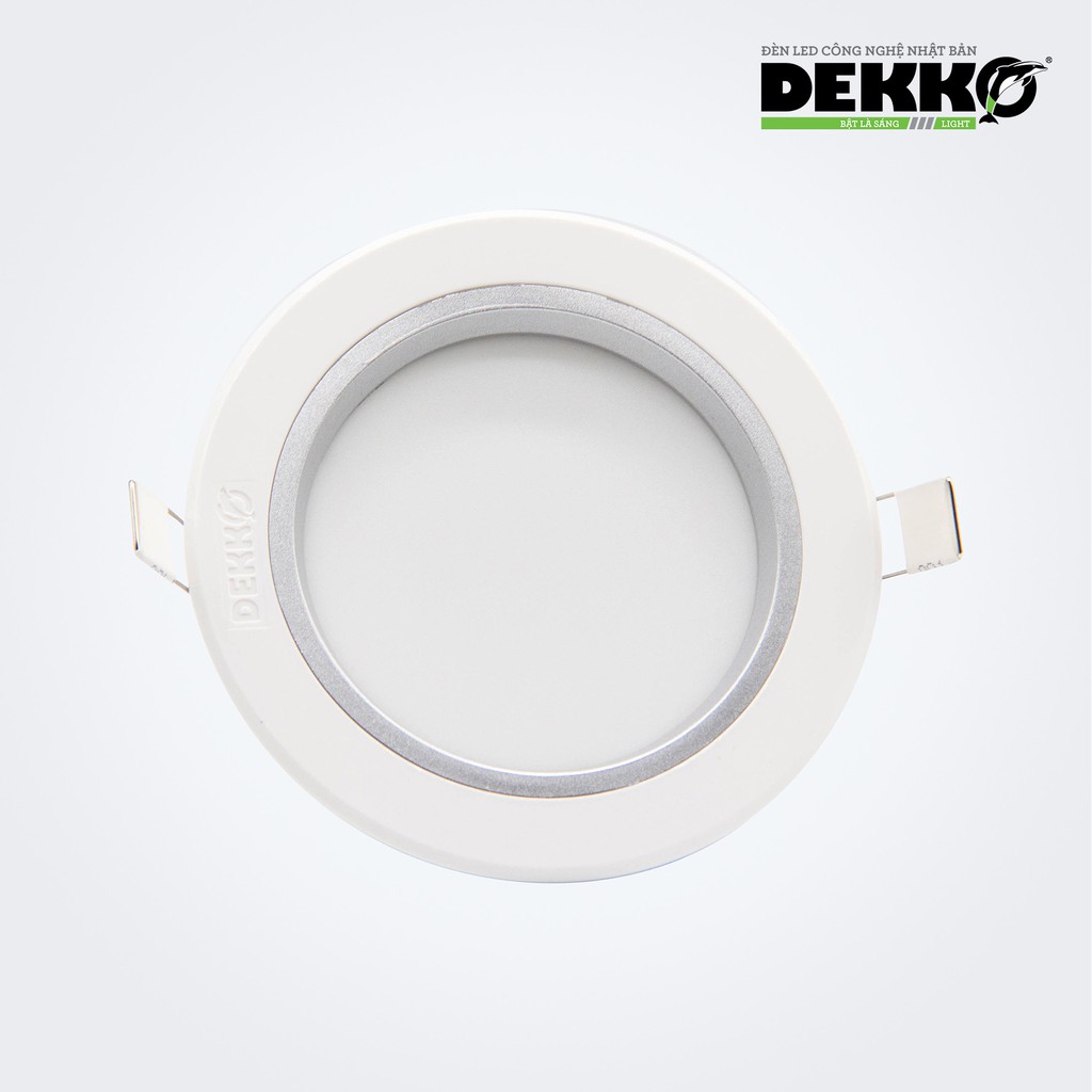 Đèn LED âm trần 2182 Dekko siêu tiết kiệm điện bảo hành 2 năm