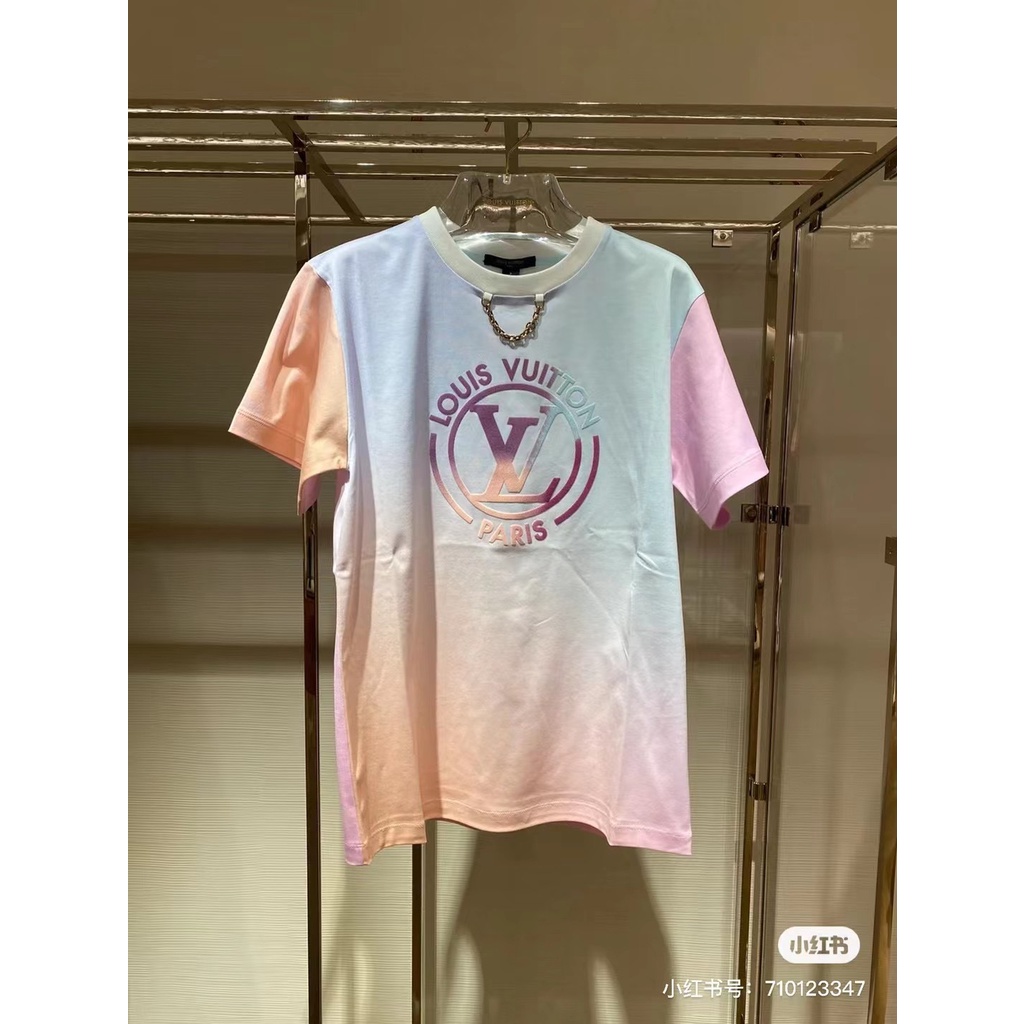 ☆☆Áo Thun Màu Gradient Thiết Kế Mới Năng Động Thời Trang Dành Cho Cả Nam Và Nữ