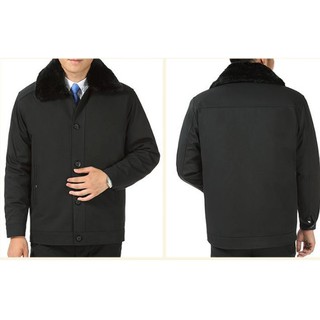 [FREE SHIP TOÀN QUỐC] Áo khoác cho độ tuổi trung niên - thiết kế giản dị dày dặn ấm áp - có lông ở cổ có thể tháo rời