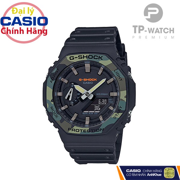 Đồng Hồ Nam Casio G-Shock GA-2100SU-1A Chính Hãng - Dây Nhựa | G-Shock GA-2100SU-1ADR Carbon Core