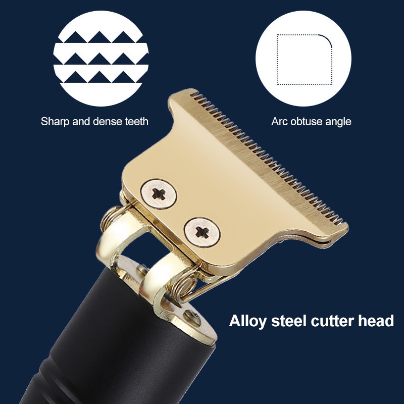 Máy cạo râu cắt tóc chuyên nghiệp t9 0mm có thể sạc lại