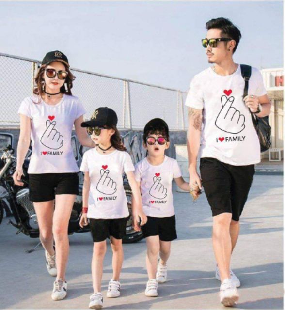 Đồ gia đình . Áo nhóm . Đồng phục đi biển .