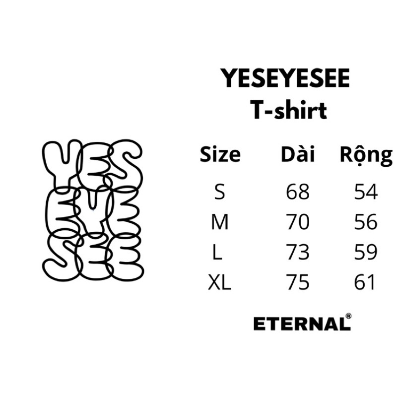 Áo phông brand Hàn Yeseyesee basic