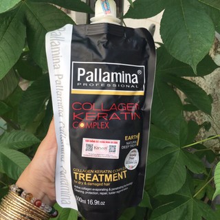 DẦU HẤP TÓC PALLAMINA COLLAGEN KERATIN COMPLEX TREATMENT 500ML CHÍNH HÃNG - 6155