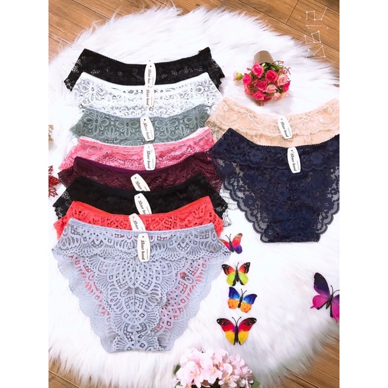 QUẦN LÓT REN HOA CAO CẤP MẪU MỚI